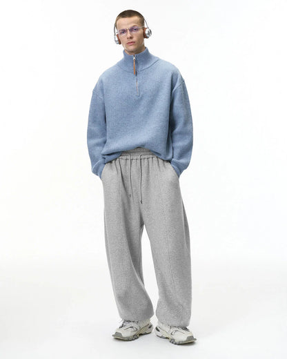 Grey Baggy Jogger Sweatpant | LCDEGO Streetwear