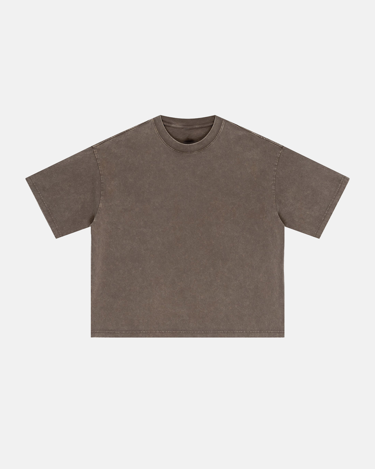Snow Washed Heavyweight Boxy T-Shirt | LCDEGO Streetwear