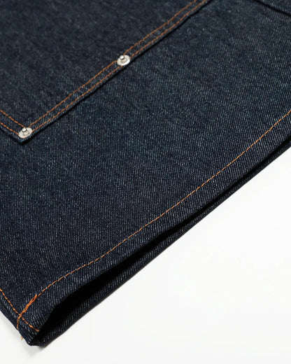 Double Waist Raw Baggy Jeans| LCDEGO Streetwear