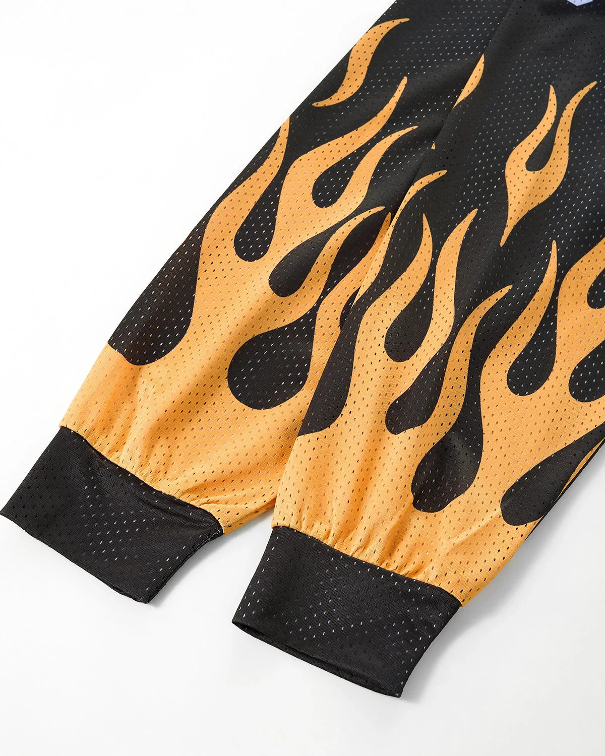 NO.23 & Flame Print Mesh Tees | LCDEGO Streetwear