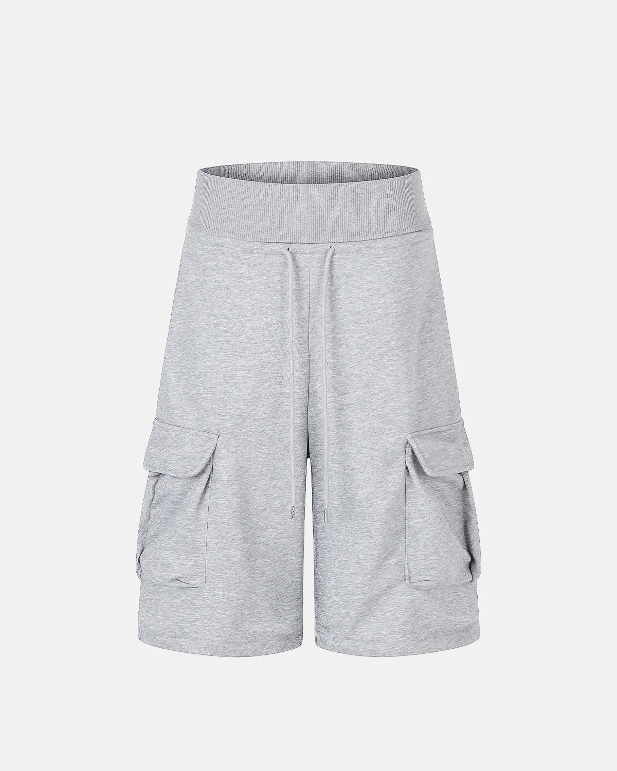 baggy cargo sweat shorts front view