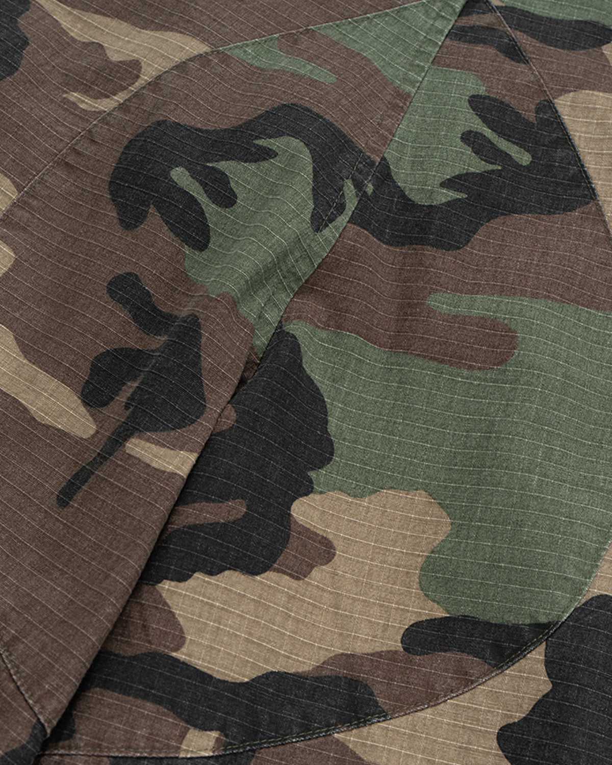 Oversized Camo Cargo Longline Shorts | LCDEGO Streetwear