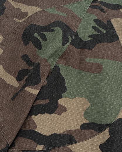 Oversized Camo Cargo Longline Shorts | LCDEGO Streetwear