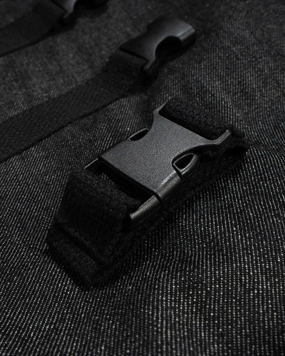 Raw Denim Tactical Cargo Jorts | LCDEGO Streetwear