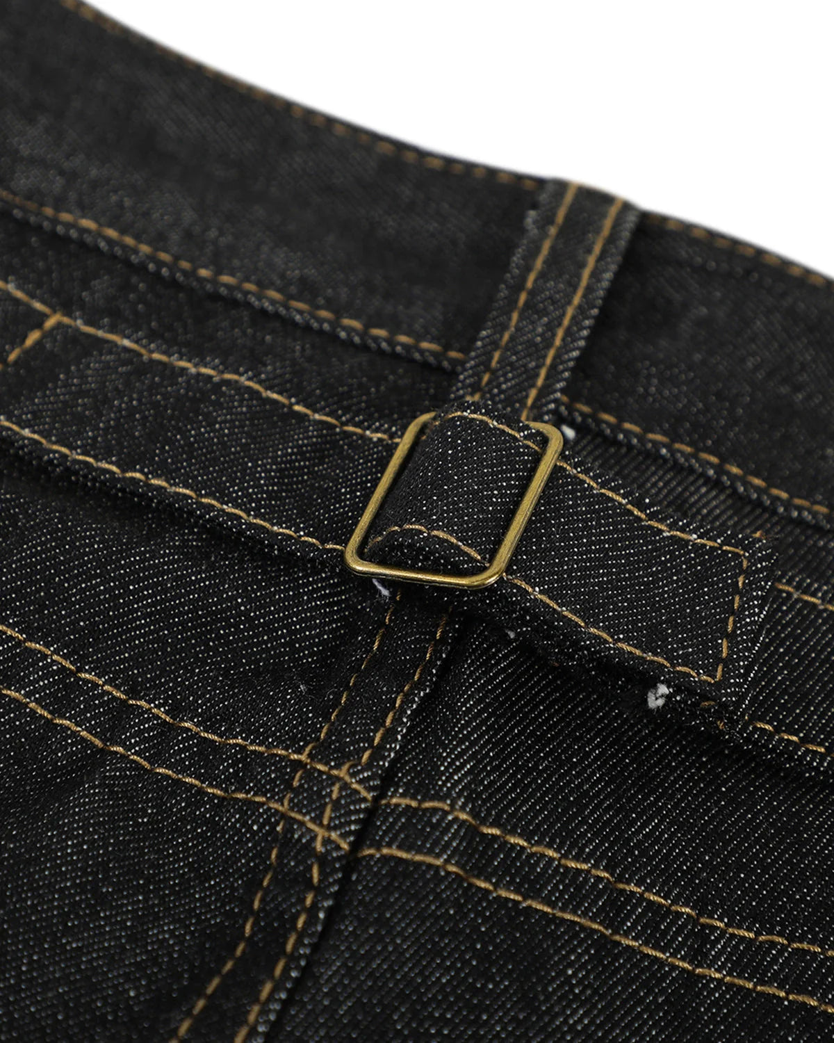 Cinch Back Raw Wide Leg Baggy Jeans | LCDEGO Streetwear