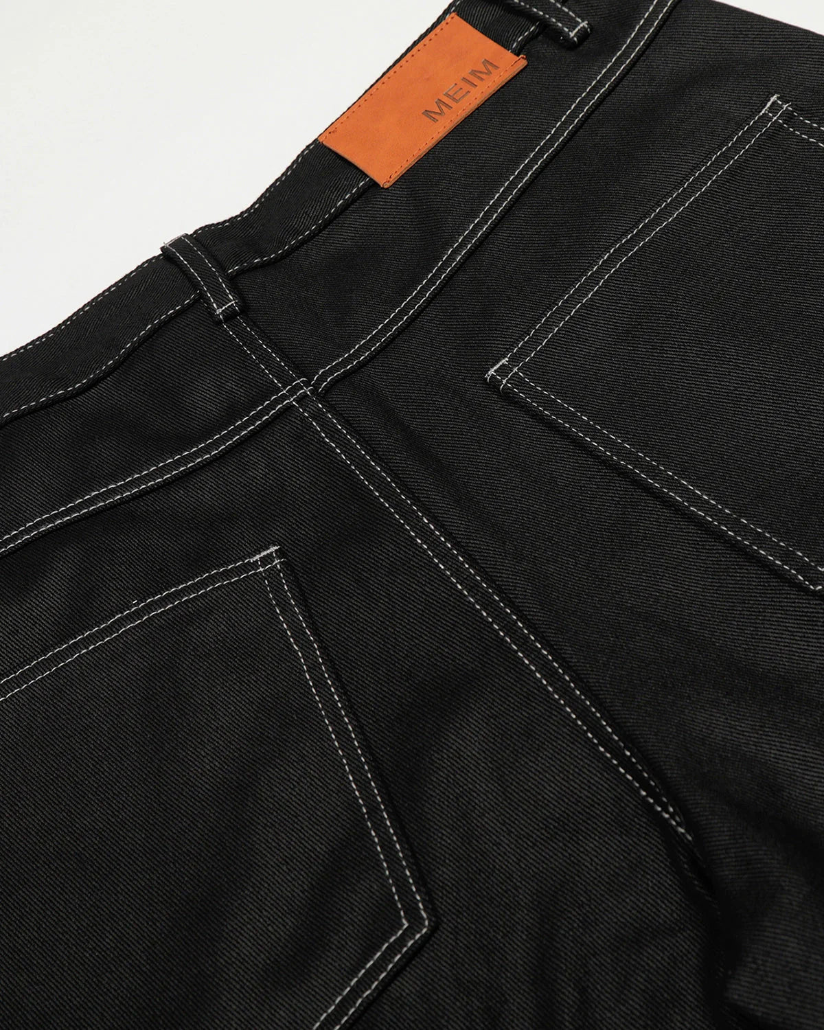 Stitching Deconstructed Barrel Jeans | LCDEGO Streetwear
