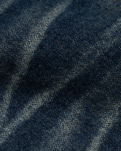 Indigo Washed Cargo Denim Jorts | LCDEGO Streetwear