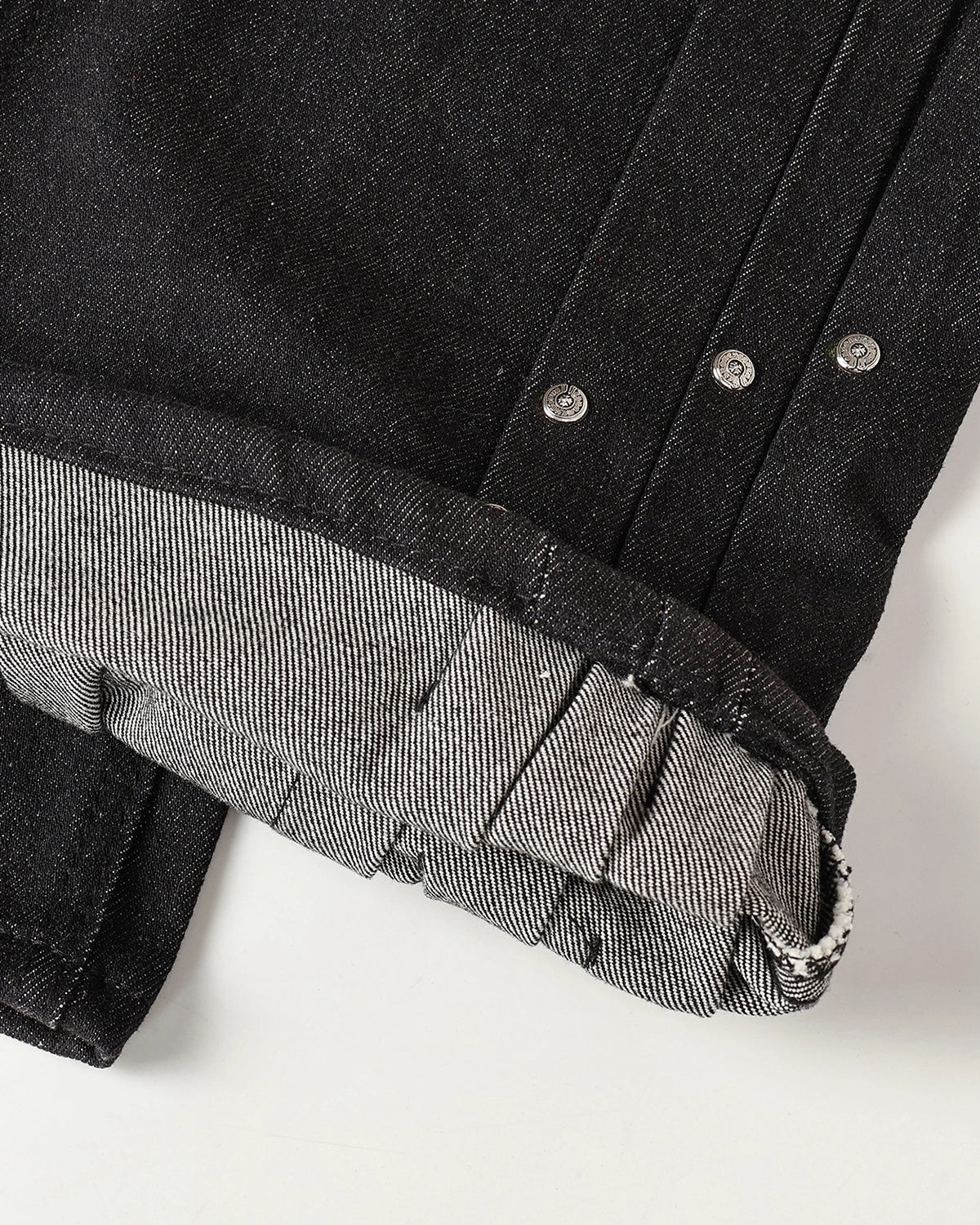 Studded Deconstructed Flared Baggy Jeans | LCDEGO Streetwear