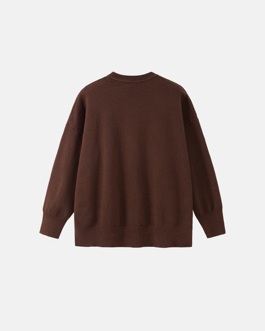 Crew Neck Knit Sweater| LCDEGO Streetwear