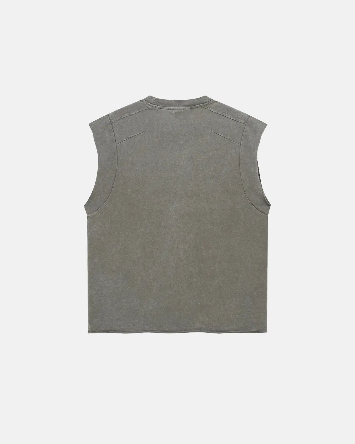 Stitching  Acid Wash Tank Tops  | LCDEGO Streetwear
