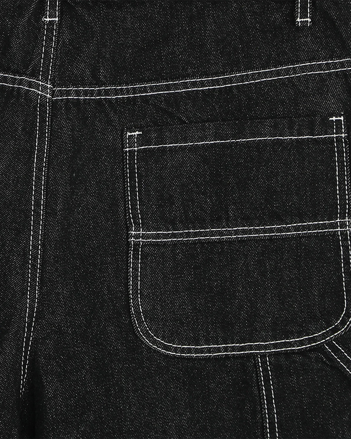 Raw Denim Cargo Longline Shorts | LCDEGO Streetwear