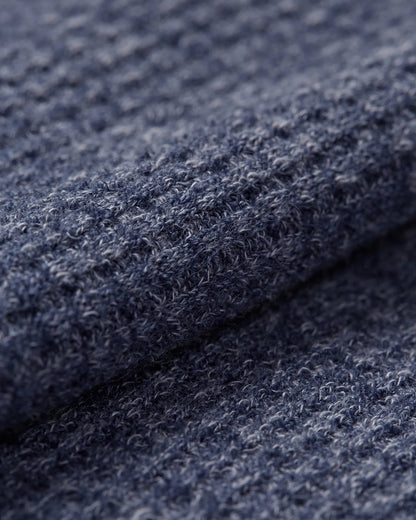 V-neck Long Sleeve Waffle Tees | LCDEGO Streetwear