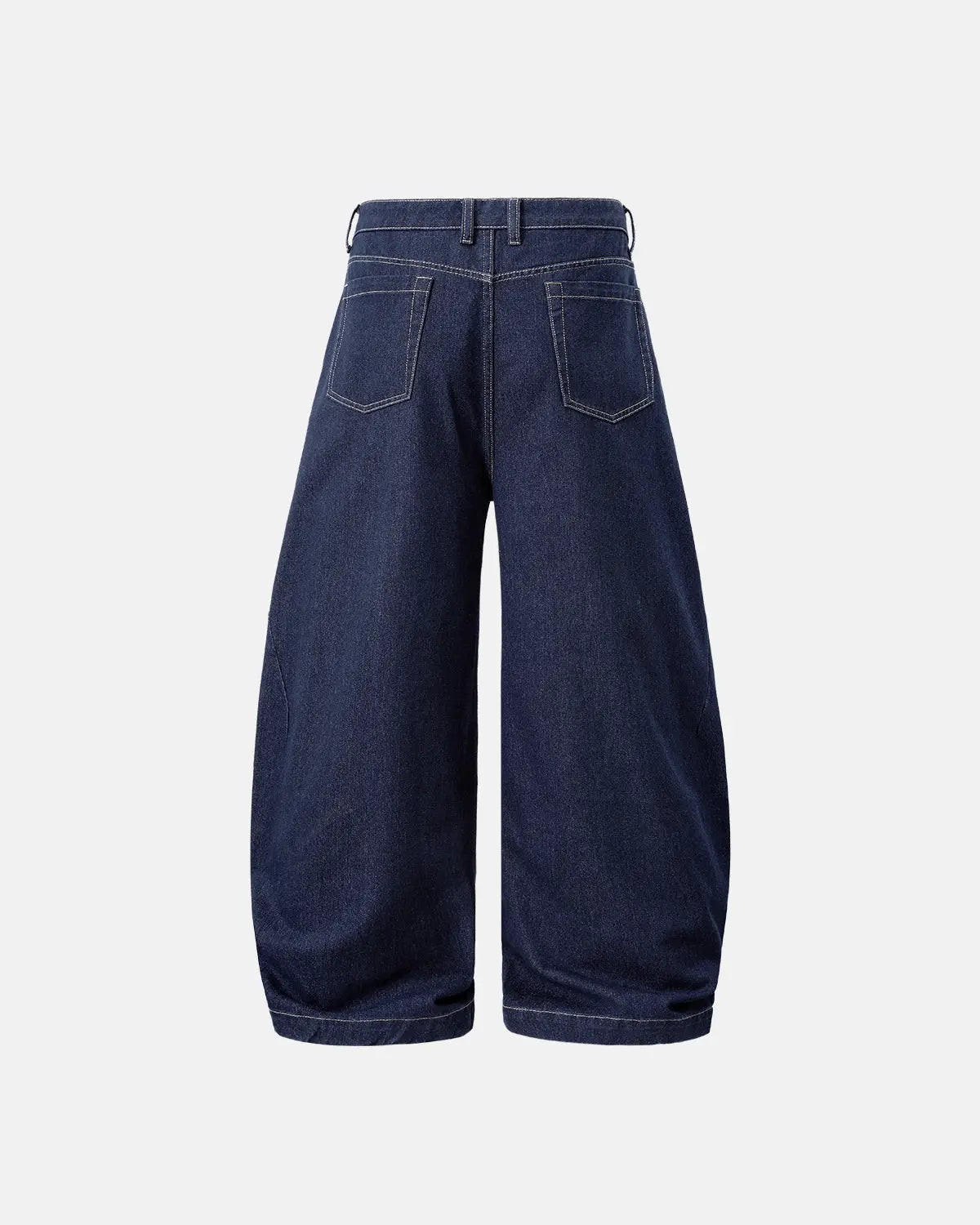 LCDEGO Washed Barrel Baggy Jeans