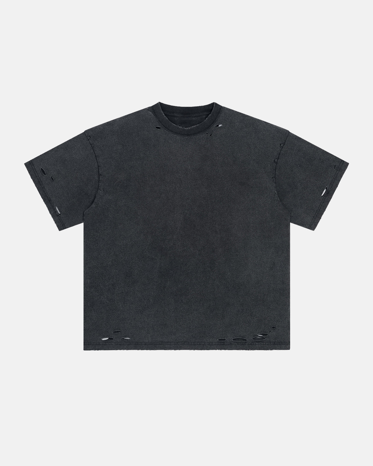 Ripped Distressed Washed Oversized T-Shirt | LCDEGO Streetwear