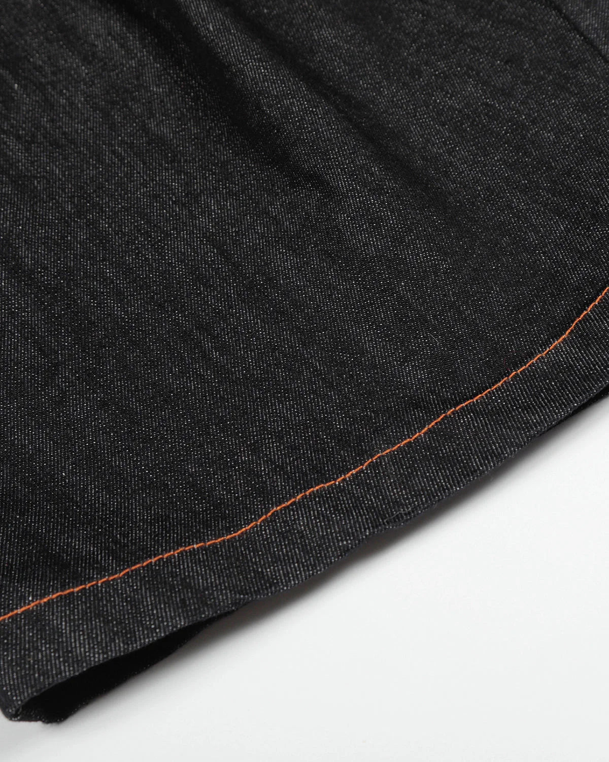 Contrast Stitch Raw Barrel Jeans | LCDEGO Streetwear