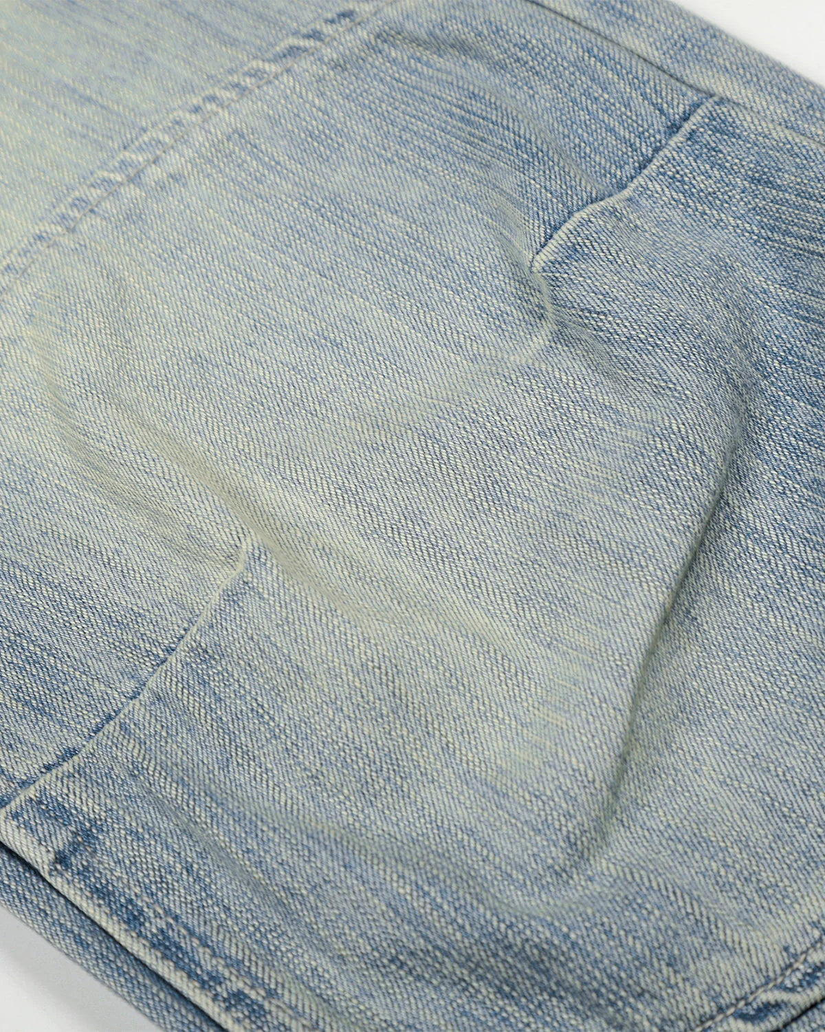 Stitching Bamboo Weave Bootcut Jeans | LCDEGO Streetwear