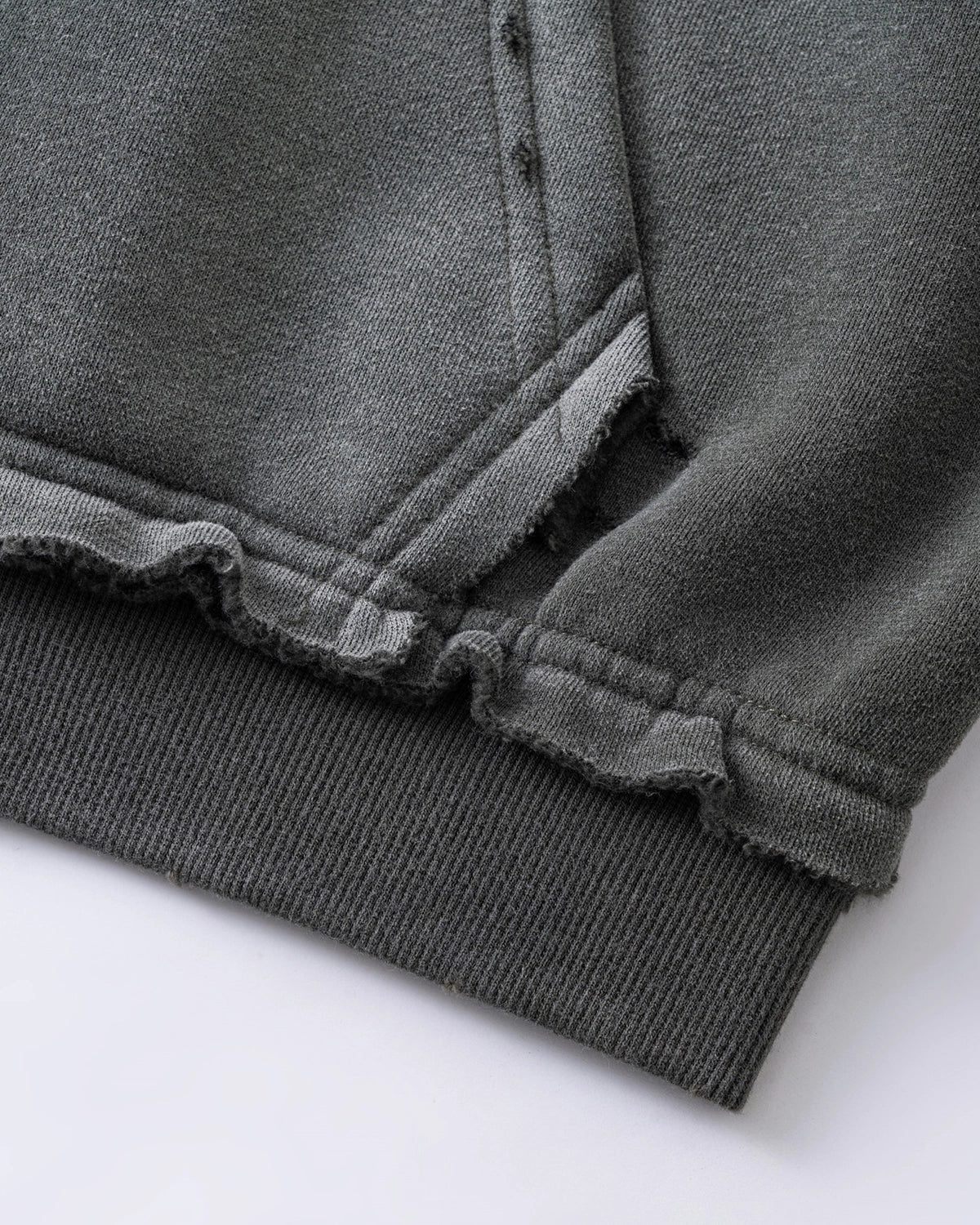 Graphic Ripped Washed Zip Up Hoodies | LCDEGO Streetwear