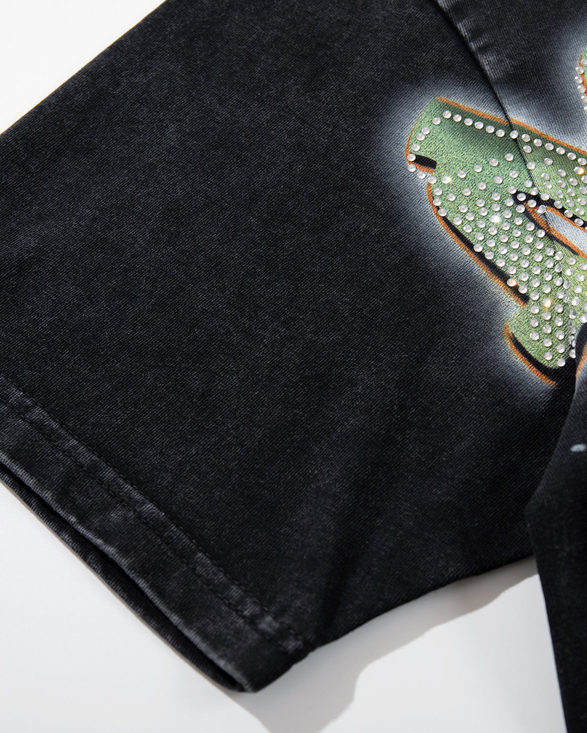 Vintage Rhinestone Graphic T-Shirt | LCDEGO Streetwear