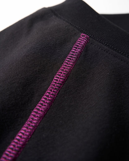 Glow-in-the-Dark Stitching Oversized T-Shirt | LCDEGO Streetwear