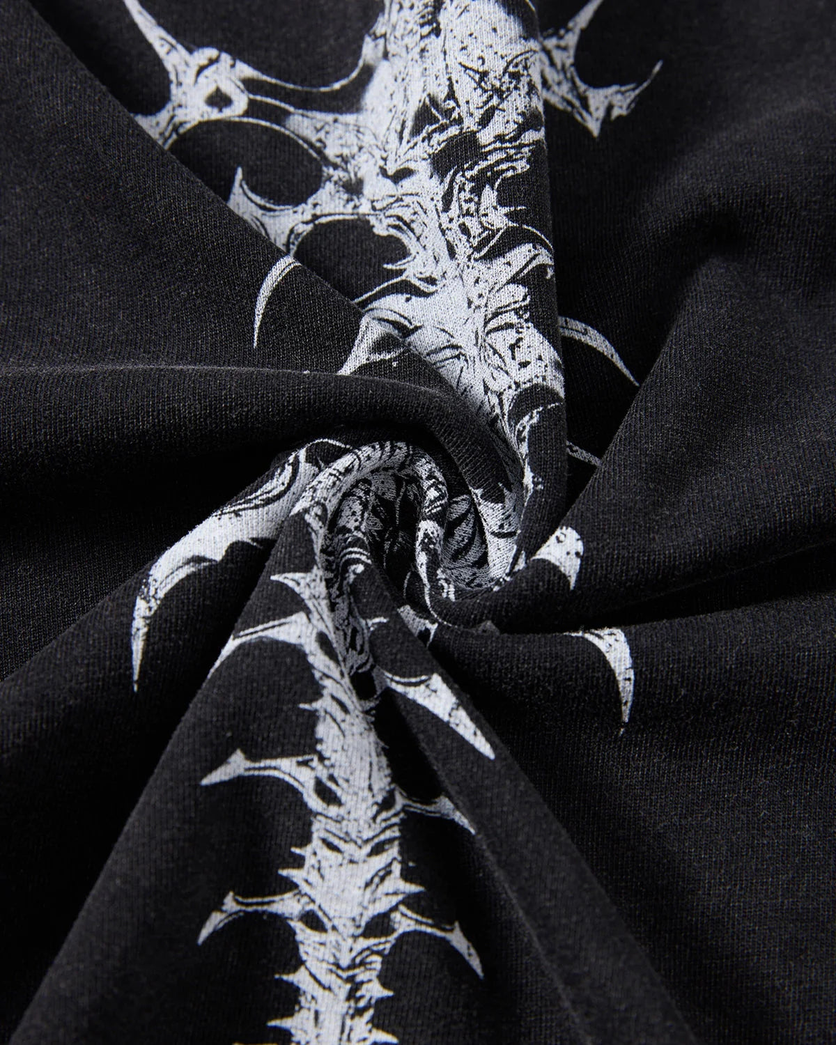Distressed Painted Graphic Boxy T-Shirt | LCDEGO Streetwear