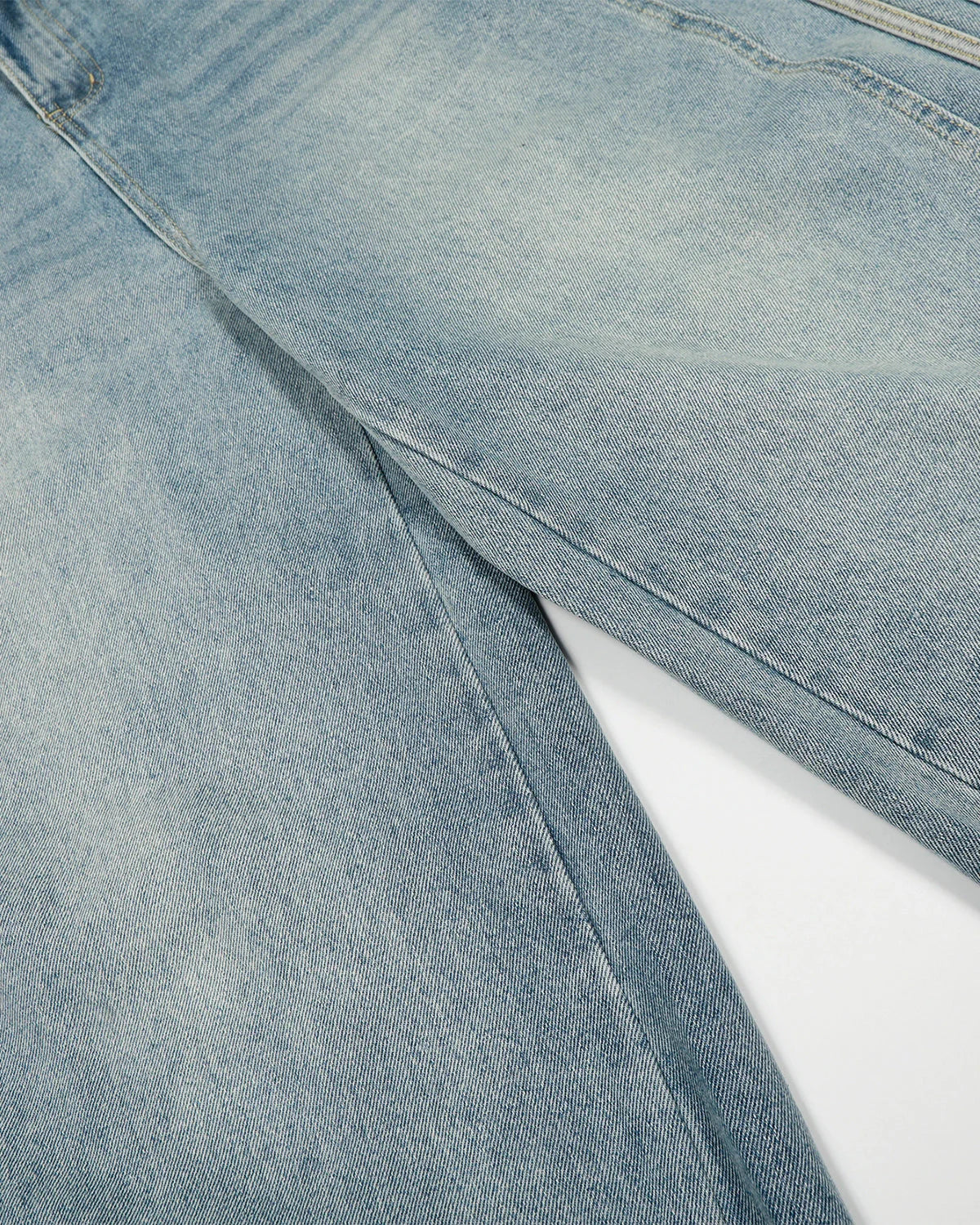 Acid Wash Striped Side Baggy Jeans | LCDEGO Streetwear