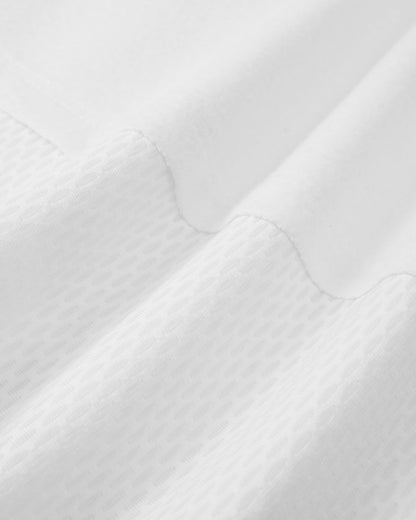 Mesh Patchwork Stitching Embroidered T-Shirt | LCDEGO Streetwear
