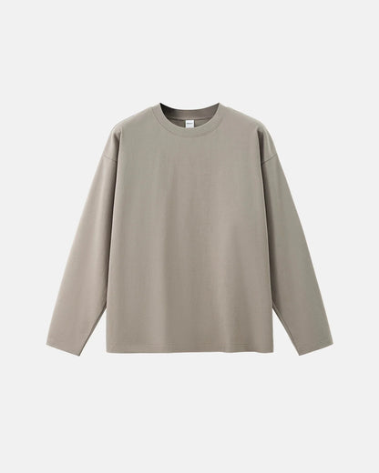Blank Cotton Long Sleeve Tees | LCDEGO Streetwear