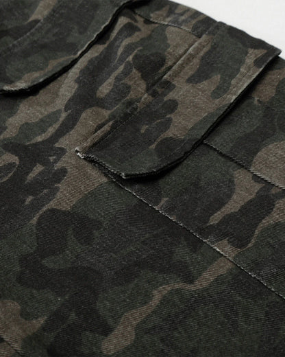 Multi Pockets Camo Cargo Pants | LCDEGO Streetwear