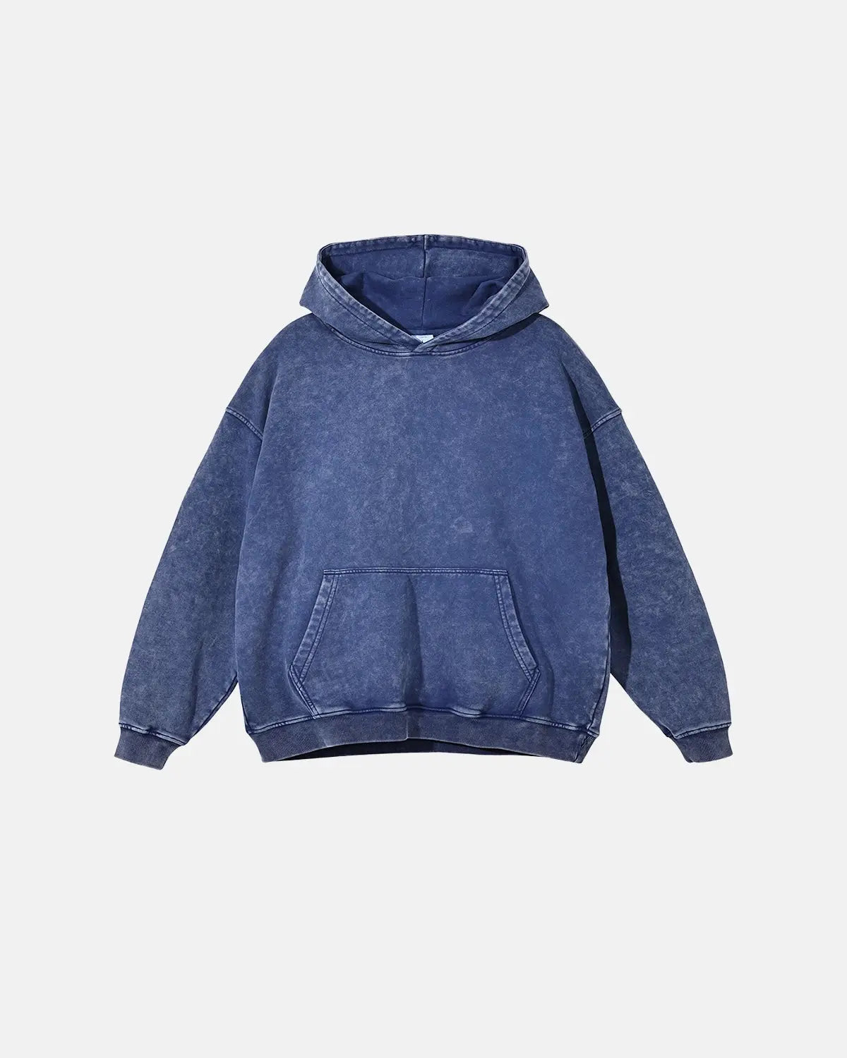 French Terry Washed Distressed Hoodies | LCDEGO Streetwear
