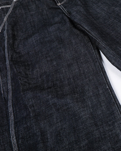 Raw Blue Wide Leg Denim Jeans | LCDEGO Streetwear