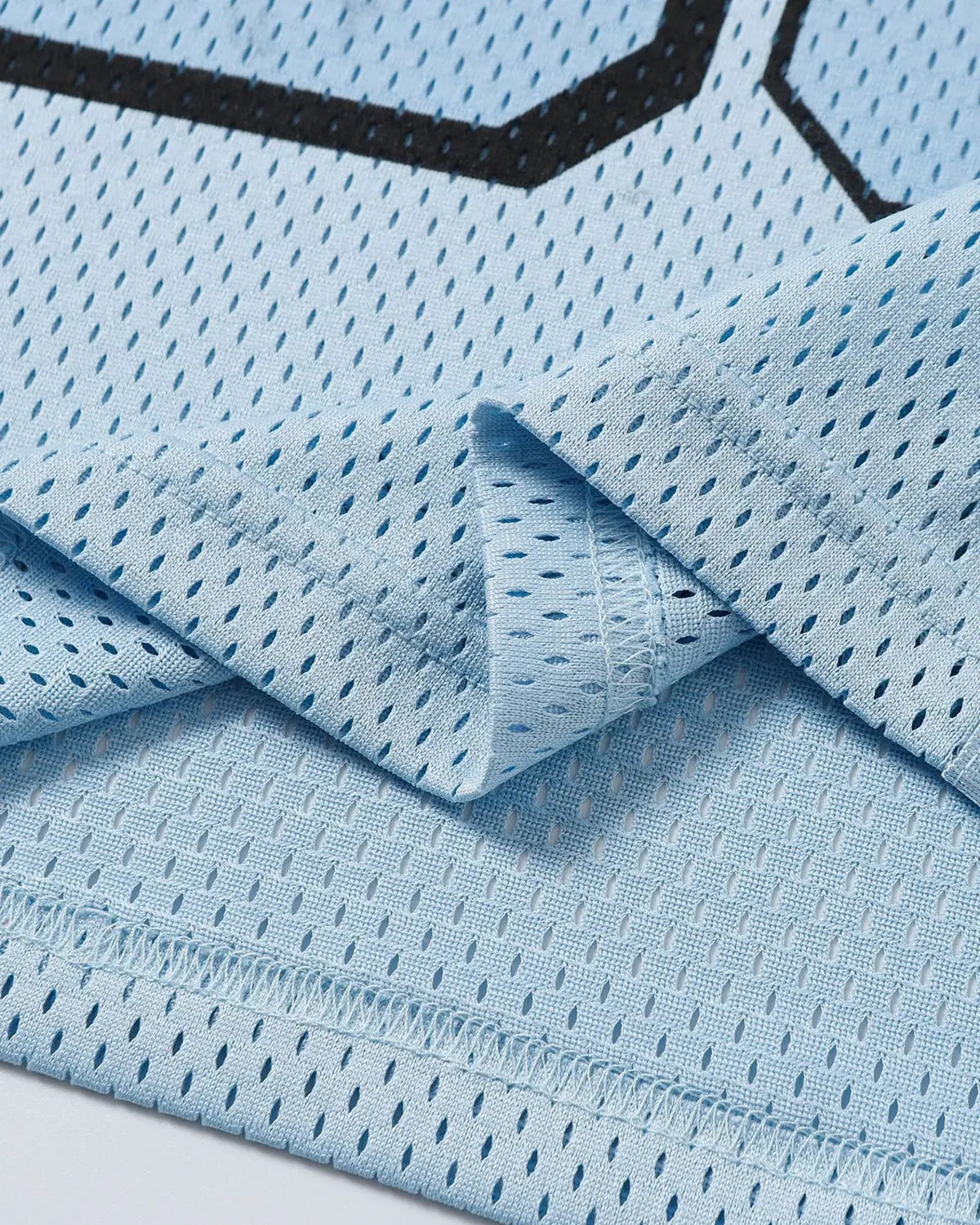 Mesh Patchwork Oversized Jersey | LCDEGO Streetwear