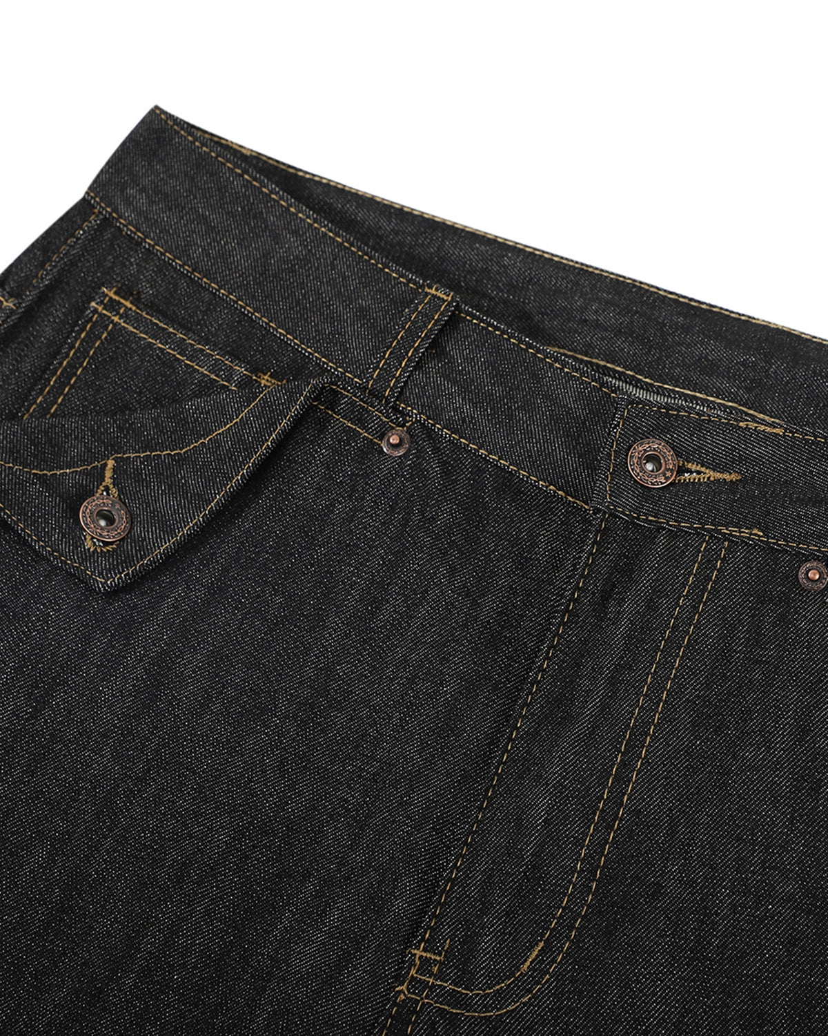 Cinch Back Raw Wide Leg Baggy Jeans | LCDEGO Streetwear
