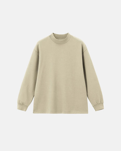 Soft Touch Mock Neck Sweatshirts | LCDEGO Streetwear