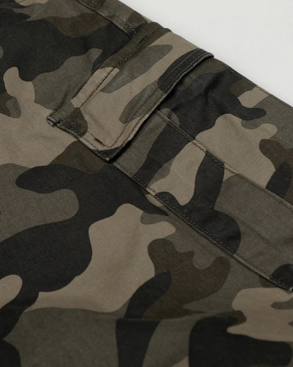 Multi-pockets Camo Barrel Cargo Pants | LCDEGO Streetwear