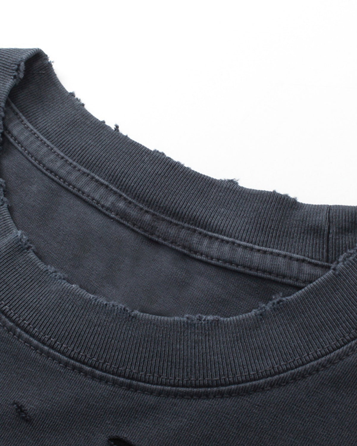 Ripped Distressed Washed Oversized T-Shirt | LCDEGO Streetwear