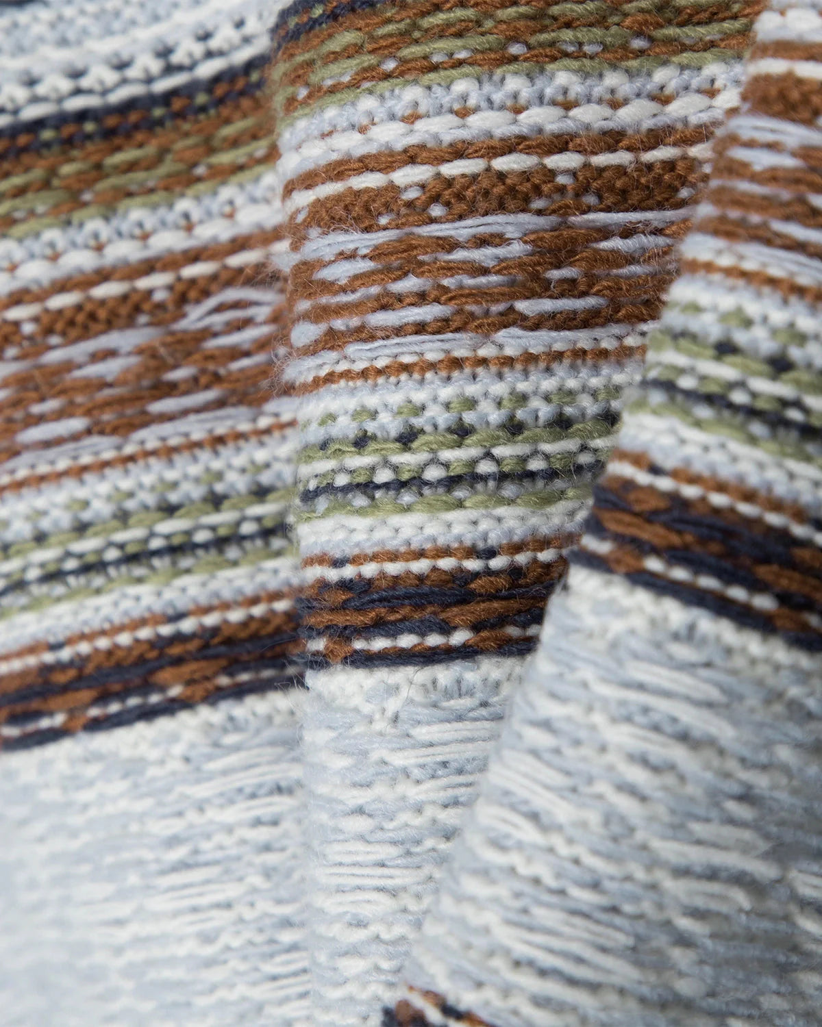 Round Neck Stripe  Jacquard Pullovers | LCDEGO Streetwear