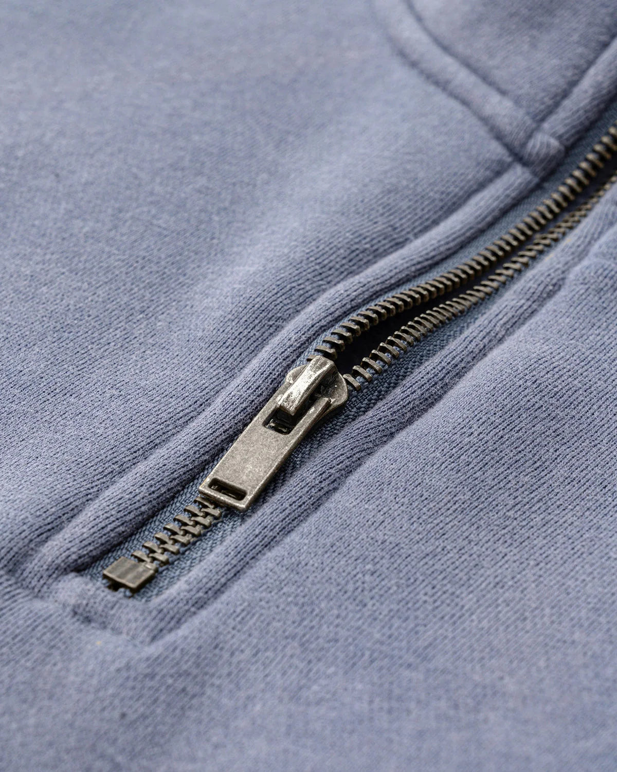 Quarter Zip Up Monkey Washed Sweatshirt | LCDEGO Streetwear
