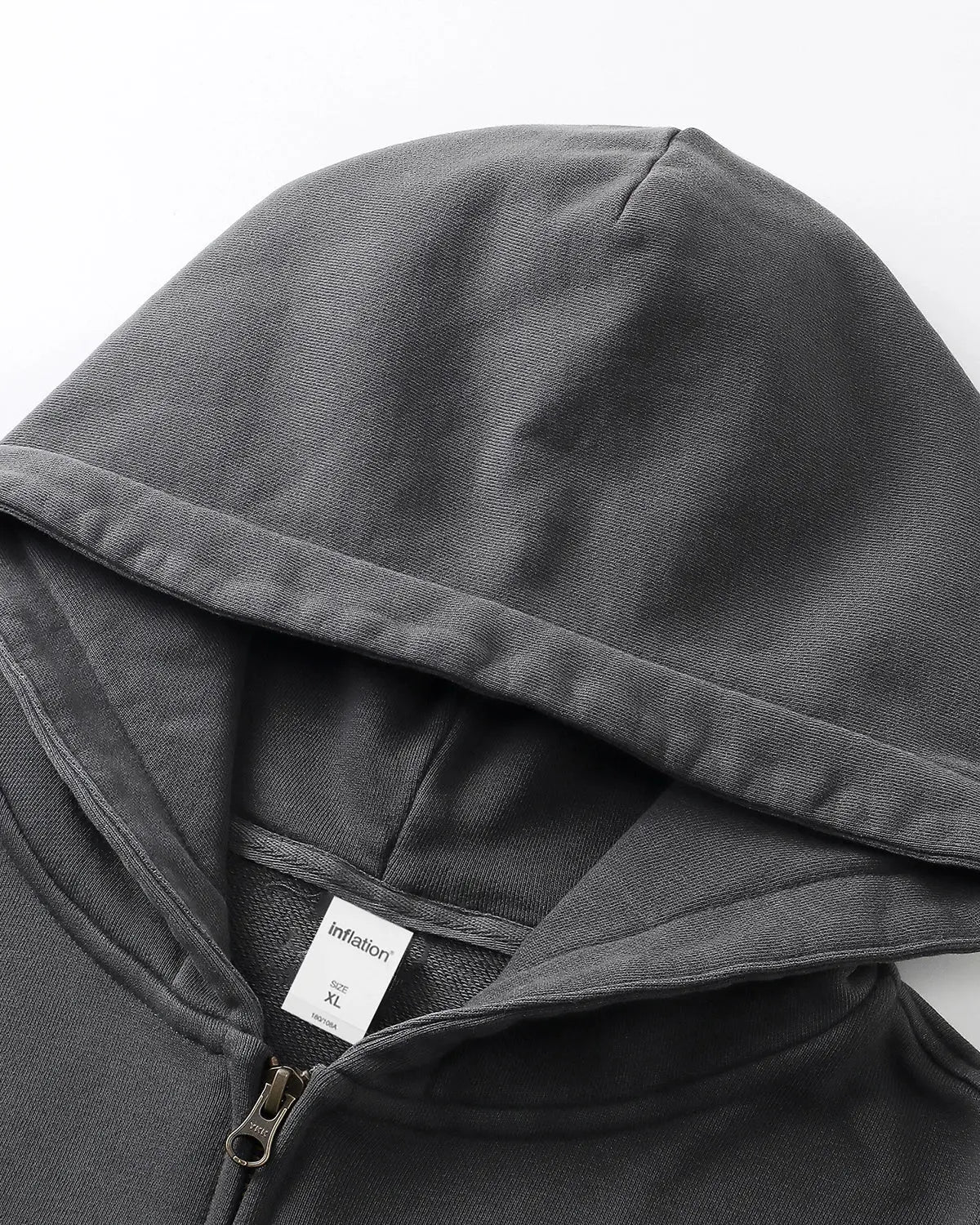 Acid Wash Oversized Zip Up Hoodies | LCDEGO Streetwear