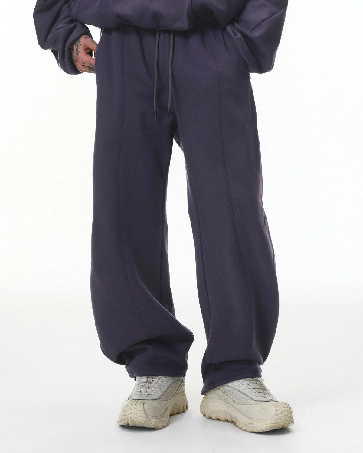 Blank Comfy Barrel Sweatpant | LCDEGO Streetwear