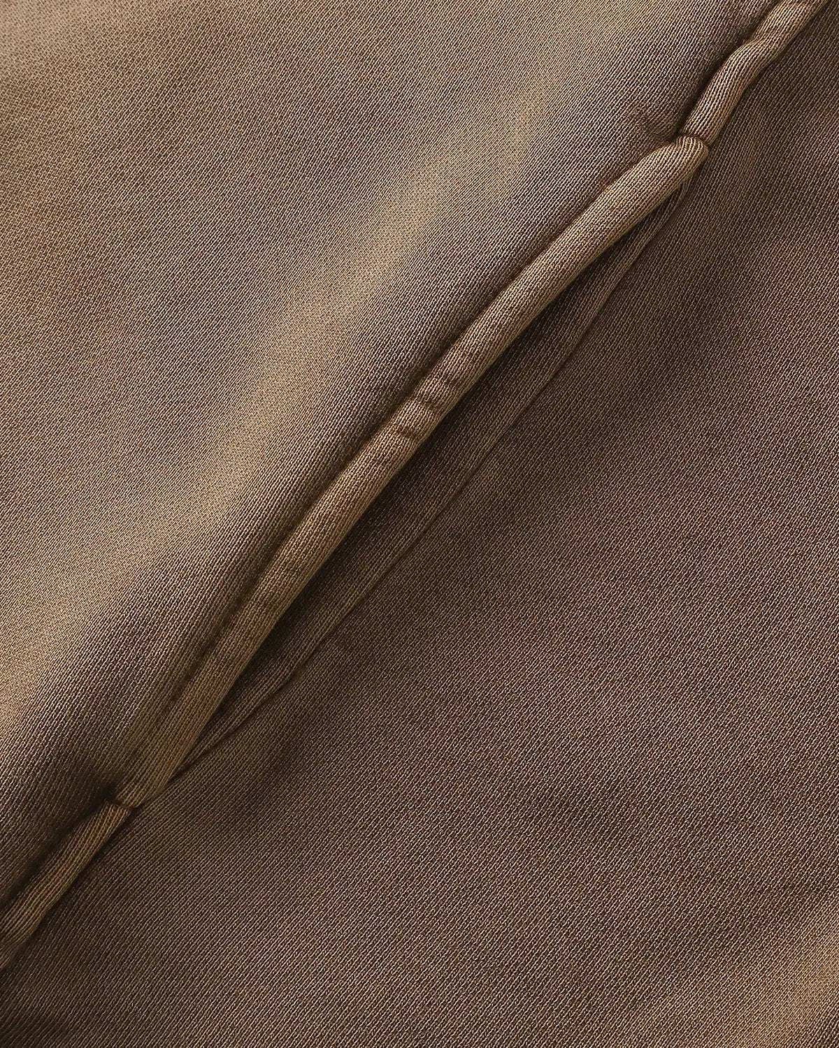 Acid Wash Stitching Zip Up Hoodies | LCDEGO Streetwear