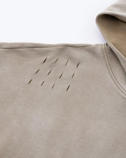 Monkey Wash Ripped Hoodies | LCDEGO Streetwear