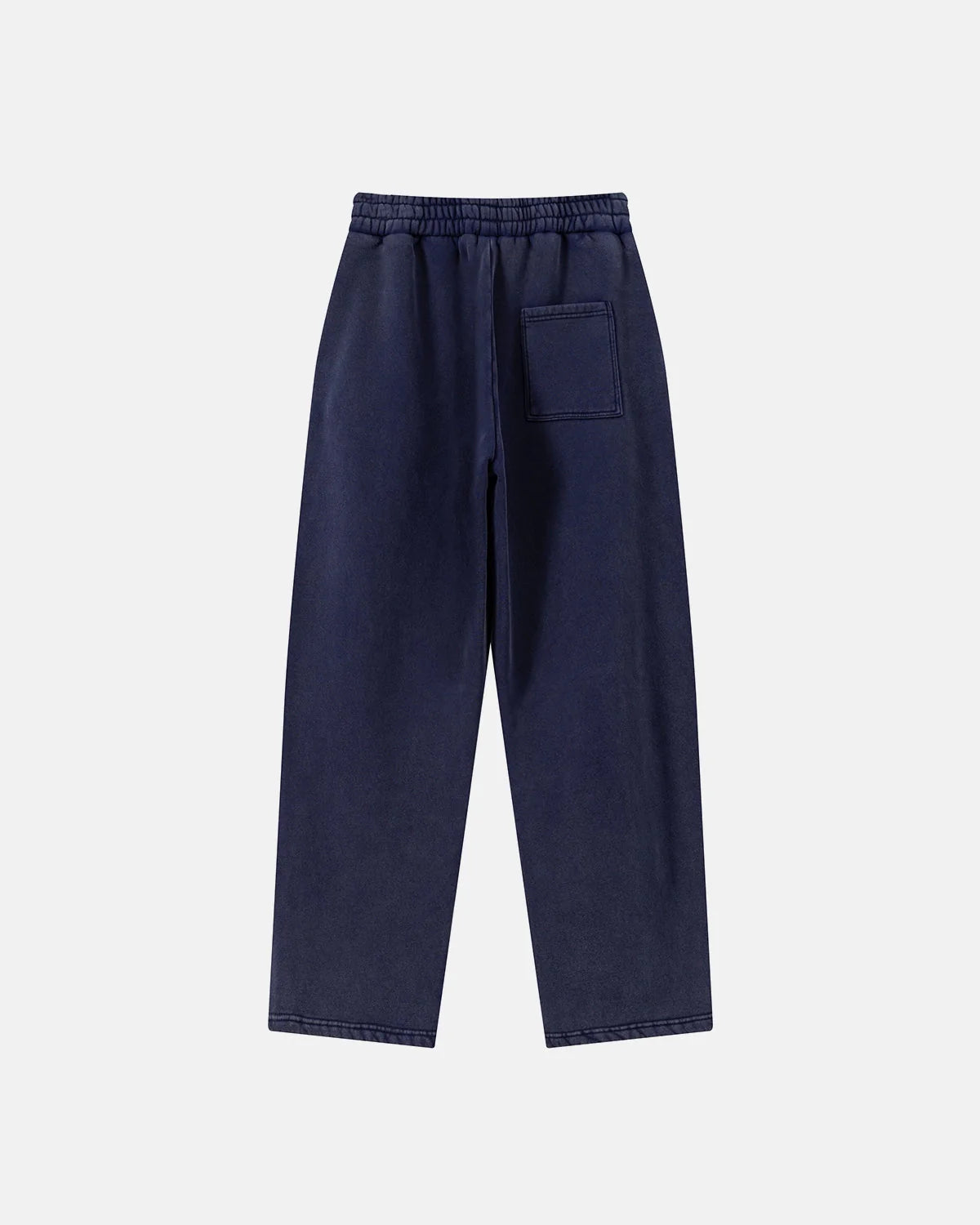 Retro Acid Washed Fleece Straight Leg Joggers | LCDEGO Streetwear