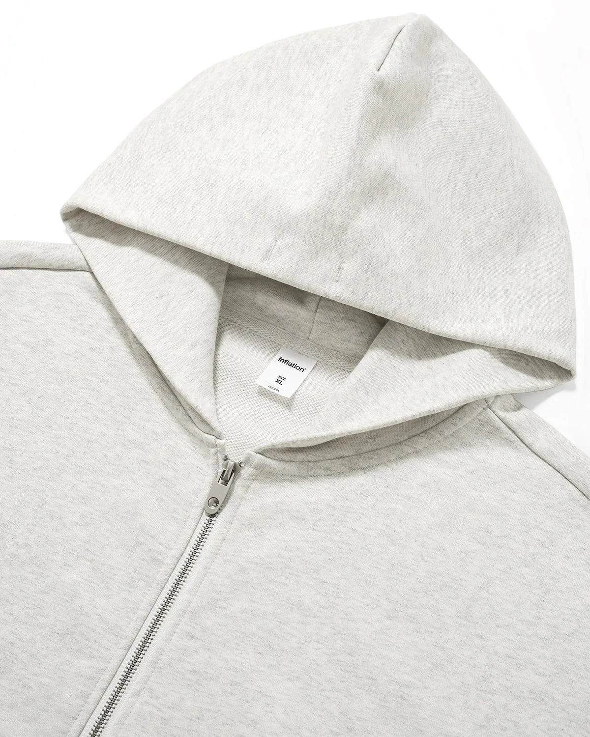 Blank French Terry Zip Up Hoodies | LCDEGO Streetwear