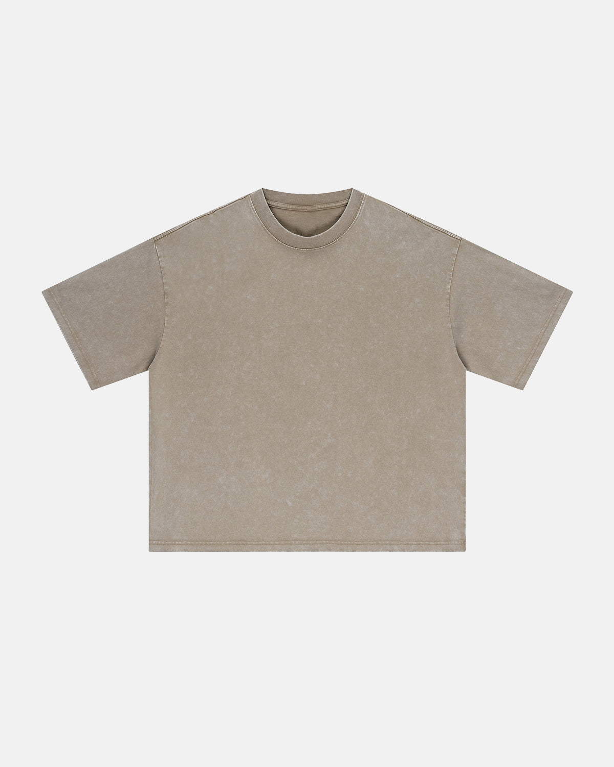 Snow Washed Heavyweight Boxy T-Shirt | LCDEGO Streetwear