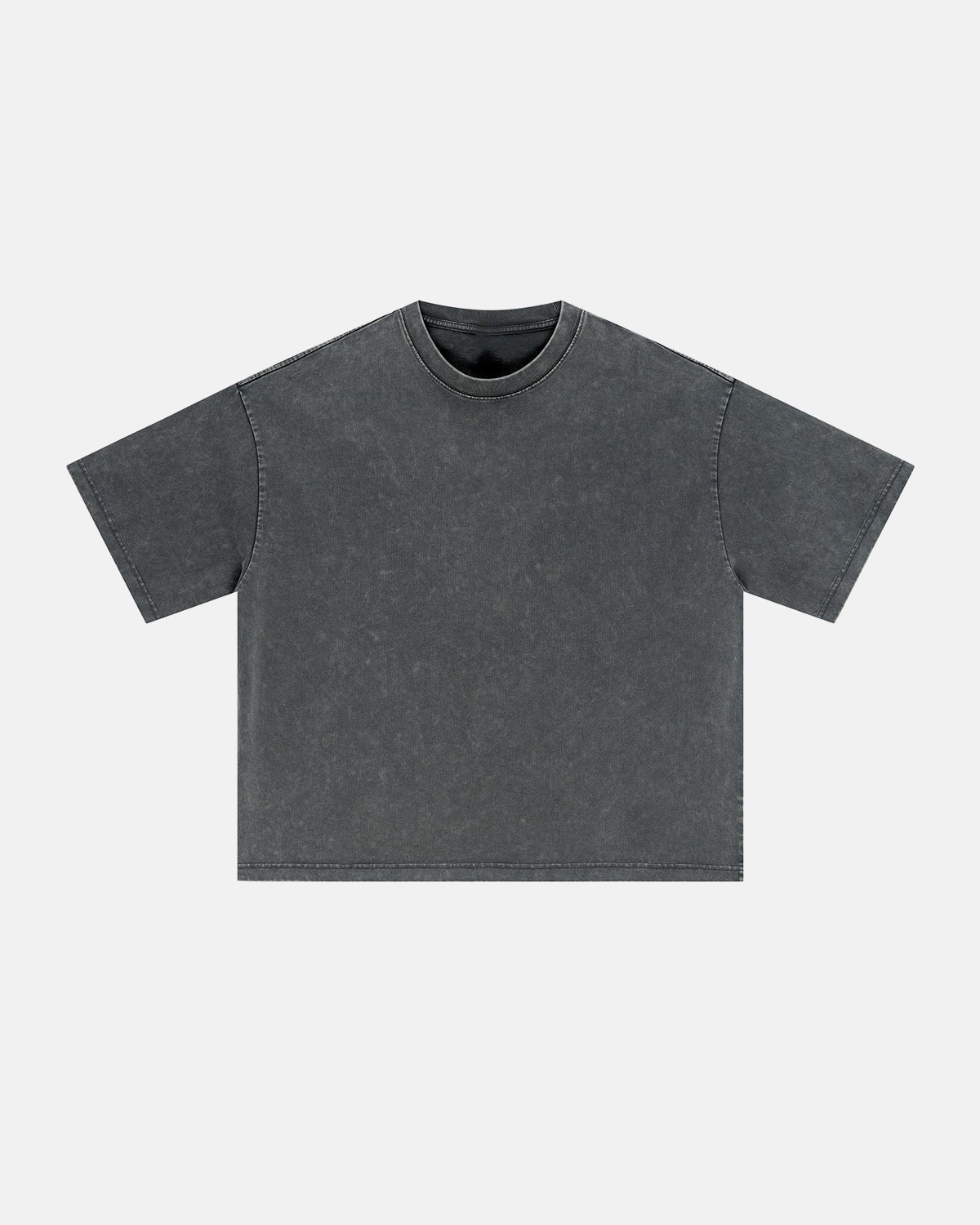 Snow Washed Heavyweight Boxy T-Shirt | LCDEGO Streetwear