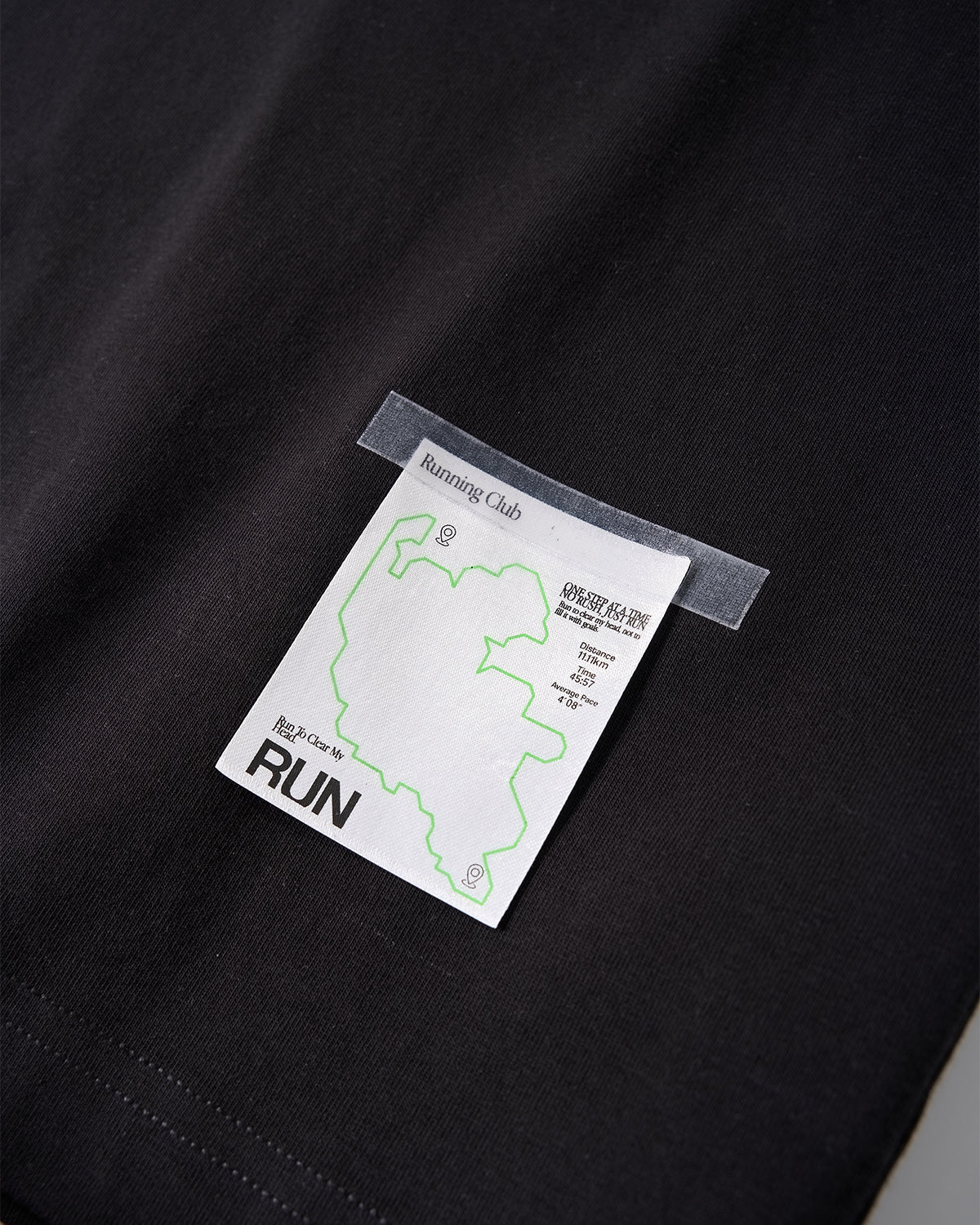 Glow-in-the-Dark Stitching Oversized T-Shirt | LCDEGO Streetwear