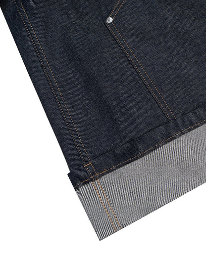 Raw Denim Carpenter Long Jorts | LCDEGO Streetwear