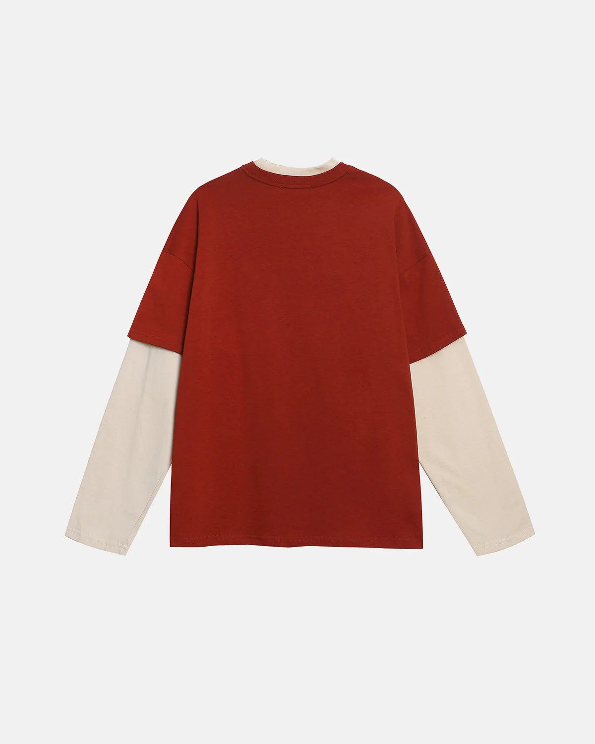 Vintage Layered Graphic Long Sleeve T-shirt | LCDEGO Streetwear