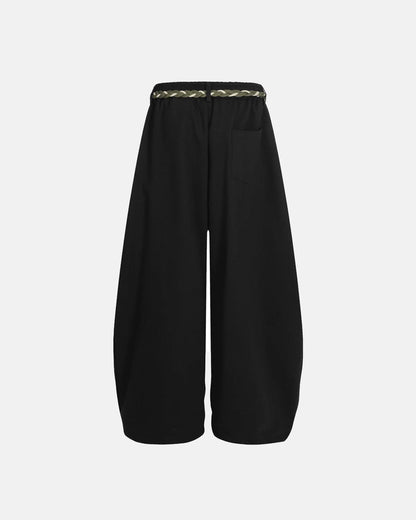Baggy Wide Leg Sweatpants with Waistband | LCDEGO Streetwear