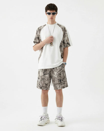 Realtree Camo Patchwork Tees | LCDEGO Streetwear
